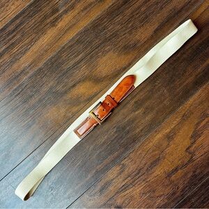 VTG Trafalgar Brown Canvas Belt